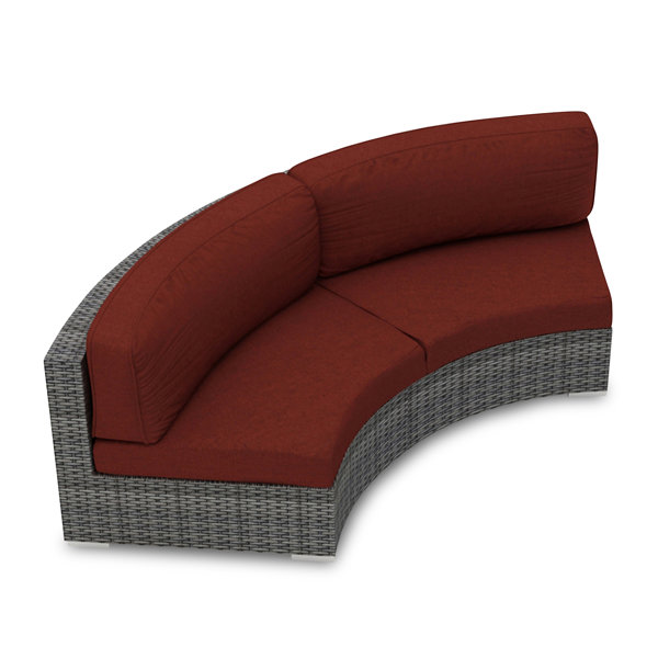 Harmonia Living District Outdoor 2 Seat Loveseat by Harmonia Living